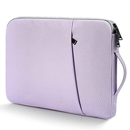 15.6 Inch Laptop Sleeve Case Water-Resistant Computer Bag with Handle for HP Lenovo Dell ASUS Acer Chromebook 15 / HP Envy X360 15.6 / Acer Aspire 15 / Dell Inspiron 15 / Lenovo IdeaPad 15.6 -Purple - color: Purple, size: 15.6 inch