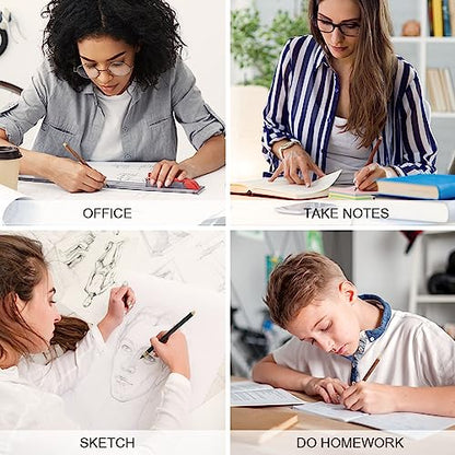 HOTUT Inkless Pencil,3pcs Everlasting Pencil Wooden Infinity Pencils Wood-Cased Graphite Reusable for Writing Drawing Students Home Office School Supplies - color: 3pcs-Wooden