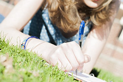 Zebra Pen Sarasa Dry X20 Retractable Gel Pens, 0.5mm, Blue Ink, 12 Count | Rapid Fast Ink Technology Eliminates Smudging and Smearing in Seconds, Ideal for Left-Handed, Medium Point (46720) - color: Blue