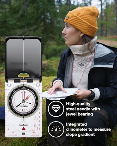 SUUNTO MC-2 Compass: Top-of-The-line Compass for Professionals & serious Hikers - style: Global