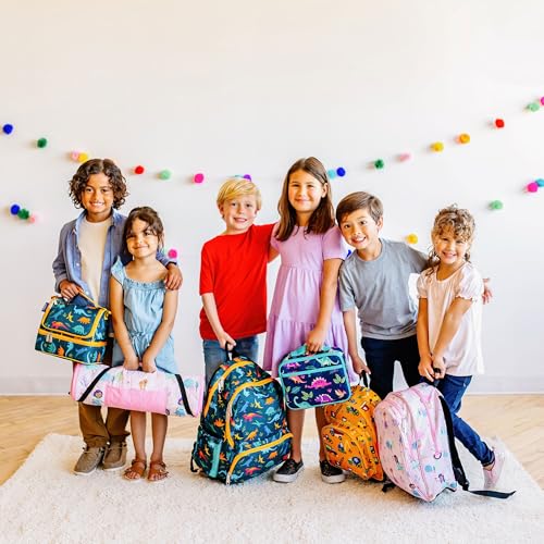 Wildkin 12 Inch Toddler Backpack for Kids, Lilac Lemonade | Ages 3-7, lightweight toddler backpack for daycare, preschool, and travel - color: Lilac Lemonade