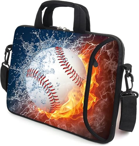 15" laptop sleeve laptop bag chromebook case adjustable shoulder strap with handle accessory pocket for men women (RYD-15-6) - color: Ryd-15-6