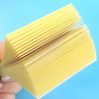 Early Buy Sticky Notes 3x3 Self-Stick Notes Yellow Color 6 Pads, 100 Sheets/Pad (Yellow) - color: Yellow