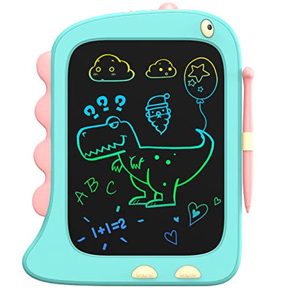ORSEN 8.5 Inch Doodle Board Drawing Tablet - Dinosaur Toy Gift for Kids 3-7 Years Old - color: 8.5inch-blue