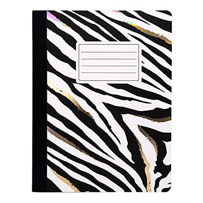 Pukka Pad, Composition Notebooks - 3 Pack of Journals Featuring 140 Pages of College Ruled 80GSM Paper with Sturdy Cover Stock - 9.75 x 7.5in - Wild - color: Wild, size: 3 Pack