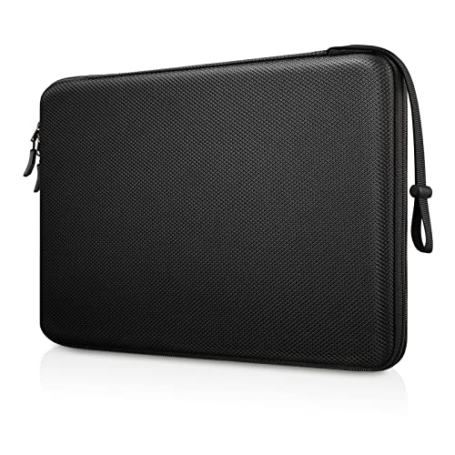 FINPAC Hard Laptop Sleeve Case for 11.6-inch Chromebook, Shockproof Computer Carrying Case Compatible with 11.6-inch Samsung Chromebook 4+/4/3/2, Acer/HP/Dell/ASUS/Surface Laptop 13", Pro 12", Black - color: Black, size: 11.6-inch Chromebook