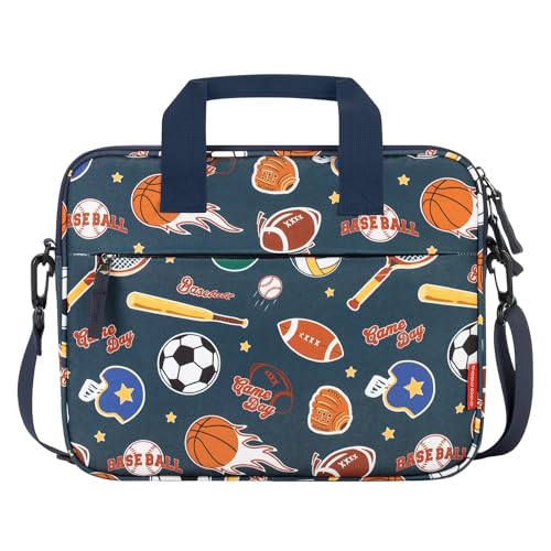 Choco Mocha Kids Tablet Sleeve Bag for Boys & Girls, (10-12.5Inch) - color: Ball-blue 12.5inch, size: 12.5inch(12.5 x 9.8 x 1.3)