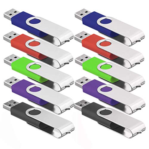 Wholesale (Small Capacity) 1MB,16MB,64MB,128MB,512MB USB Flash Memory Stick Pen Drive Storage Thumb Swivel U Disk (5 Pack - 4GB) - size: 5 Pack - 4GB