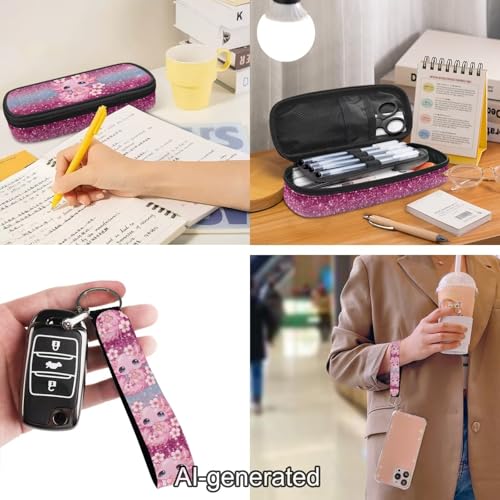 Kawaii Axolotl Kids Backpack School Set 5 Pieces with Lunch Bag Pencil Case and Water Bottle Holder Large Capacity Bookbag for Students - color: Kawaii Axolotl
