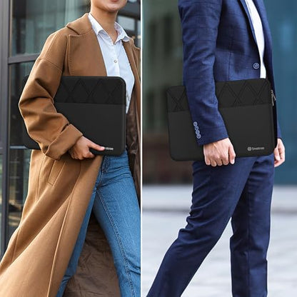 Smatree Elite Laptop Sleeve for 15.3 inch Lenovo Chromebook i/Plus i | Lenovo Protective Sleeve with Accessory Pocket,Patented Super-Corner Design (E636)