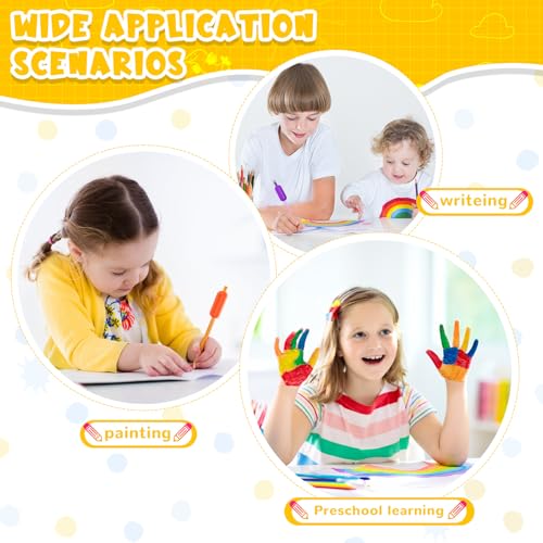6-Pack Pencil Weights for Kids, Adults & Special Needs, 1 Oz Silicone Handwriting Aid – Improves Penmanship for Autism, Adhd, Tremors, Dyspraxia & Fine Motor Skill