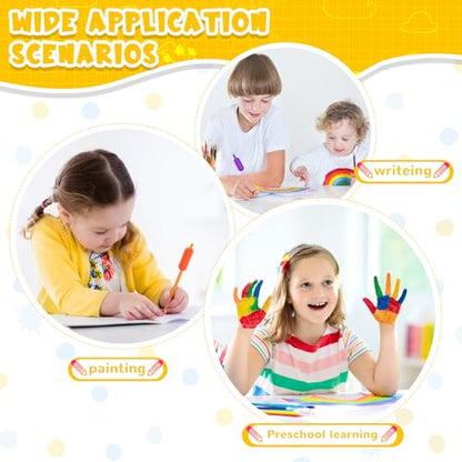 6-Pack Pencil Weights for Kids, Adults & Special Needs, 1 Oz Silicone Handwriting Aid – Improves Penmanship for Autism, Adhd, Tremors, Dyspraxia & Fine Motor Skill
