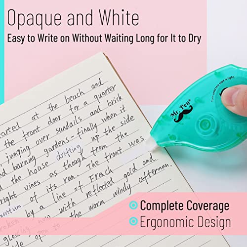 Mr. Pen- Correction Tapes, 7 Pack, 0.2" x 393", White Correction Tape Set | for Quick Corrections, Office and School Supplies