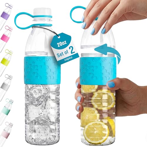 Copco Hydra Water Bottle 20 Oz - Blue, Set of 2 - color: Blue