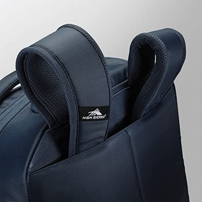 High Sierra Powerglide Pro Wheeled Backpack, Rolling Laptop Bag for Travel, Fits most 15.6” Laptops, 40L, Indigo Blue - color: Indigo Blue