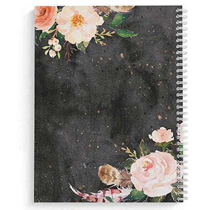 Gotcha Covered Notebooks Softcover She Will Not Fall 8.5" x 11" Religious Spiral Notebook/Journal, 120 College Ruled Pages, Durable Gloss Laminated Cover, White Wire-o Spiral. Made in the USA - color: She Will Not Fall