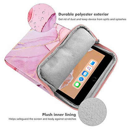 MoKo 9-11 Inch Tablet Sleeve Bag Carrying Case Fits New 11inch iPad Air M4, iPad A16 2025, iPad Pro 11 M4, Air 5/4/3, iPad 10/9/8th Gen, Tab S8/S9 11", Tablet Carrying Case, Cloudy Pink - color: Cloudy Pink, size: 9-11 inch