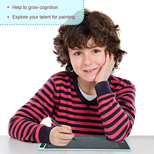 Flutesan 4.5 Inch LCD Writing Tablet Pen Replacement 4 Pcs Kids Stylus Pen for Drawing Tablet Doodle Pad with 4 Hanging Rope(Black) - color: Black