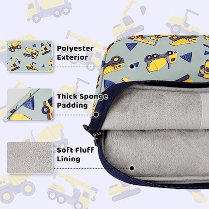 Choco Mocha Kids Tablet Sleeve Bag for Boys & Girls, (10-12.5Inch) - color: Truck Gray 12.5inch, size: 12.5inch(12.5 x 9.8 x 1.3)