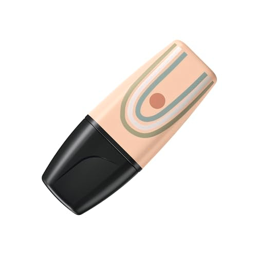 STABILO BOSS MINI Naturevibes Mini Highlighter Box of 3 Decorated Highlighters - Nature Colour - style: Naturevibes