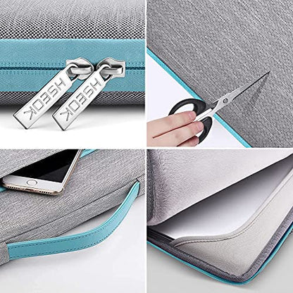 Hseok Laptop Sleeve 14-15 Inch Case Briefcase Compatible with MacBook Neo Pro 14 M5/M4/M3/M2/M1, MacBook Air/Pro 15 M4/M3/M2, XPS 15, Most Popular 13"-14" Notebooks,L01G04 - color: L01G04, size: 15"