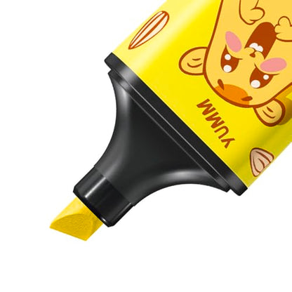 STABILO BOSS MINI Animal Vibes - Highlighter - Pack of 3 - Assorted Colours - style: BOSS MINI (Wallet)