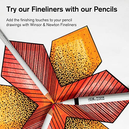 Winsor & Newton Studio Collection 아티스트 연필, 흑연 연필, 5개 세트 - style: 흑연 연필 5개