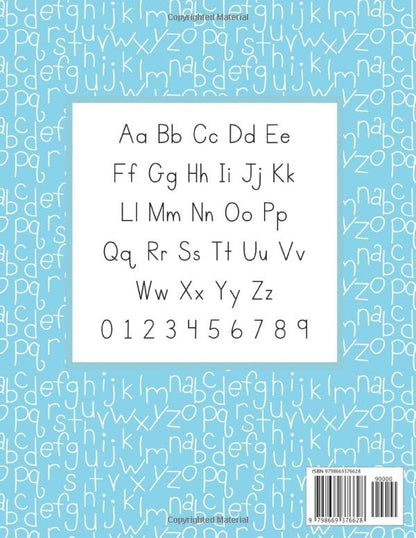 Handwriting Practice Paper for Kids: 200 Blank Writing Pages for Pre-K, Kindergarten to 3rd Grade Students