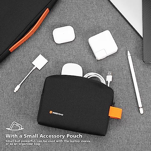 NIDOO 16 inch Laptop Sleeve Carrying Case Computer Bag for 16" Lenovo ThinkBook 16 Gen 7/ 16p E16 L16 T16 Z16/ 15" ThinkBook 15 Gen 4/16.3" Dell XPS 16/16" MacBook Pro M4 M3/ HP ASUS Samsung - color: Black, size: 16 Inch