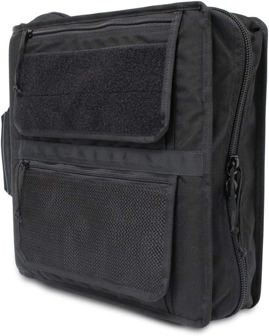 TACTICAL NOTEBOOK COVERS Tactical 3-Ring Binder Cover System | Zippered Padfolio Organizer Bag with Leather Handle | Fits 1.5” to 2” Binders | Durable Field Use Organizer (Canadian Digital Camo) - color: Canadian Digital Camo, size: Fits 1.5-2" Binders