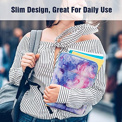 TiMOVO 9-11" Tablet Sleeve Bag, Nebula | Fit iPad 11" A16 2025 / 10.9"/10.2" / Air 11" 5/4 Gen / Galaxy Tab A9+/A11Plus 11", Fit Smart Keyboard - color: Dreamy Nebula, size: 9-11 Inch