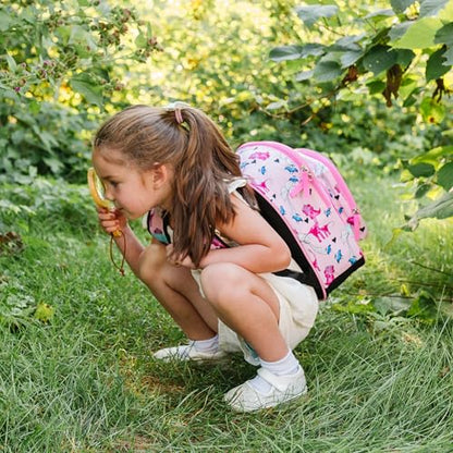 Wildkin JumpOff Jo 12-inch Kids Backpack – Lightweight, Durable Toddler Bag - Pink Dino - color: Pink Dino