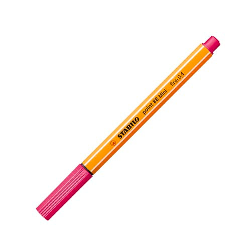 STABILO point 88 Mini Animal Vibes - Fineliner - Pack of 8 - Assorted Colours - style: point 88 Mini