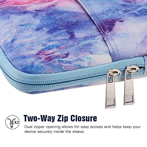 TiMOVO 9-11" Tablet Sleeve Bag, Nebula | Fit iPad 11" A16 2025 / 10.9"/10.2" / Air 11" 5/4 Gen / Galaxy Tab A9+/A11Plus 11", Fit Smart Keyboard - color: Dreamy Nebula, size: 9-11 Inch