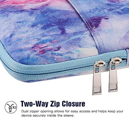 TiMOVO 9-11" Tablet Sleeve Bag, Nebula | Fit iPad 11" A16 2025 / 10.9"/10.2" / Air 11" 5/4 Gen / Galaxy Tab A9+/A11Plus 11", Fit Smart Keyboard - color: Dreamy Nebula, size: 9-11 Inch