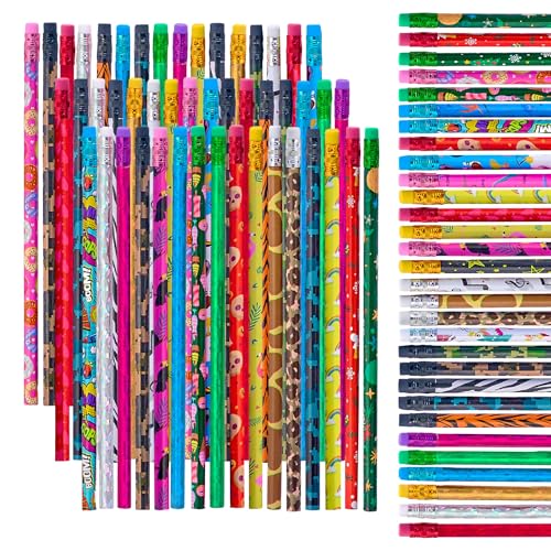 Playbees Assorted Colorful HB #2 Pencils, 144 Count – Bulk Classroom Pencils for Students, Teachers & Schools – Break-Resistant Graphite for Writing, Drawing & Testing