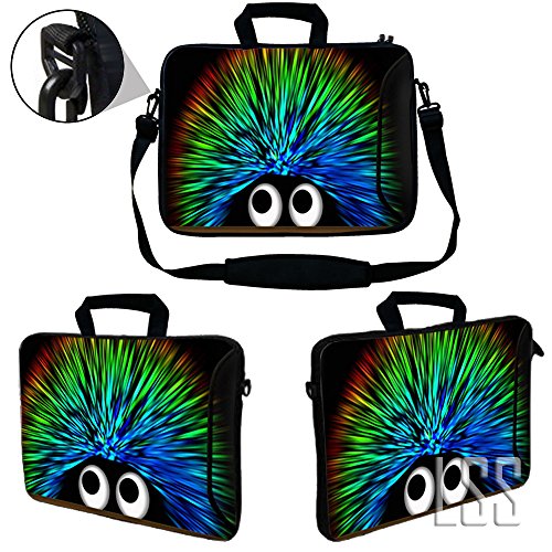 LSS 13.3 inch Laptop Sleeve Bag Notebook with Extra Side Pocket, Soft Carrying Handle & Removable Shoulder Strap for 12" 12.1" 13" 13.3" Apple MacBook Air, GW, Acer, Aspire Asus, Dell, HP, Sony, - color: Hedgehog, size: 13 in – 13.3 in