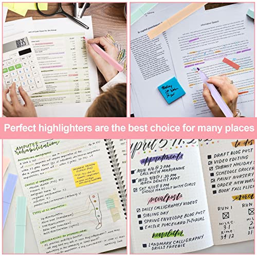Utron 24pcs Bible Highlighters, No Bleed Pastel Set, Cute Bible Highlighters (12 Color)