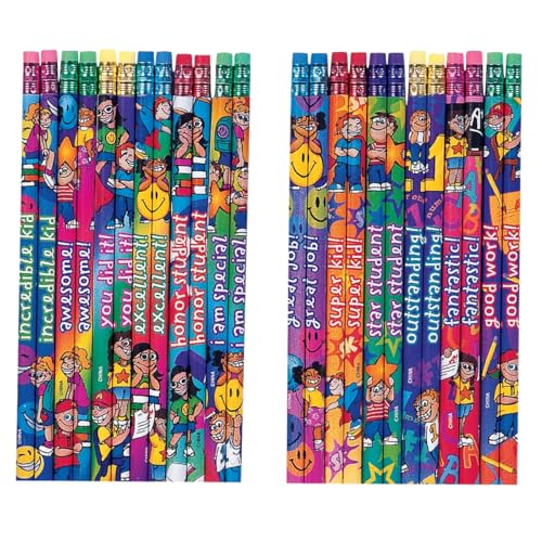 Raymond Geddes Incentive Number 2 Pencils For Kids (Pack of 144) - color: Multicolor