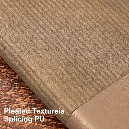 Lined Journal Notebook for Work College Ruled Note Book7.2" x 9.6" B5 PU Leather Daily Journaling 160 Pages for Women Men Writing Home School Supplies Business (Khaki) - color: 01-Khaki-1pack, style: B5 Lined 160pages
