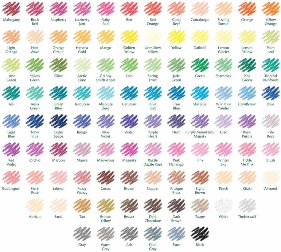 Crayola Colored Pencils, 100