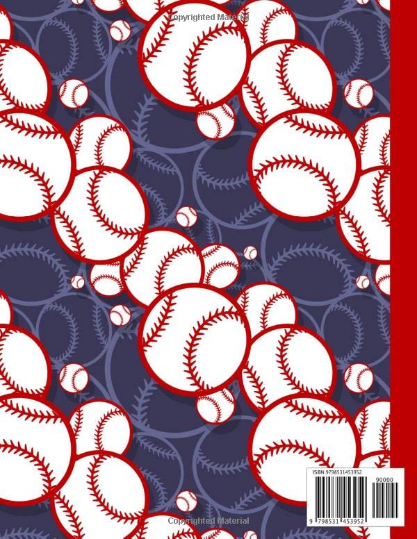 Baseball Primary Composition Notebook: Handwriting Practice Paper With Dotted Mid Line And Drawing Space For Grades K-2 | 120 Pages | 8.5 x 11 In