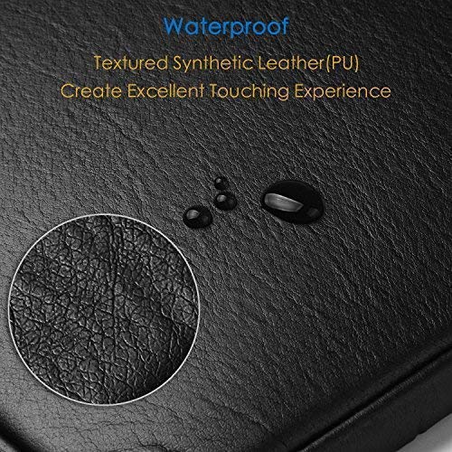 CCPK 13" Laptop Sleeve Cover Compatible with New MacBook Neo Pro M5 Chip A2338 Mac Air 13 Inch 2026 Accessories A2337 A2289 A1989 A1932 2019 13.3 Inch Waterproof Carrying Case Bag PU Leather, Black - size: 13 inch / New 13.3" MacBook