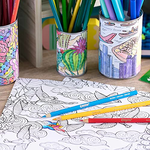 CRAYOLA Colouring Pencils - Assorted Colours (Pack of 12) | A Must-Have for All Kids Arts & Crafts Sets | Ideal for Kids Aged 3+ - style: 12 Pack