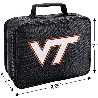 Virginia Tech Primary Logo Lunch Bag For School Office Work, BPA Free - color: Virginia Tech