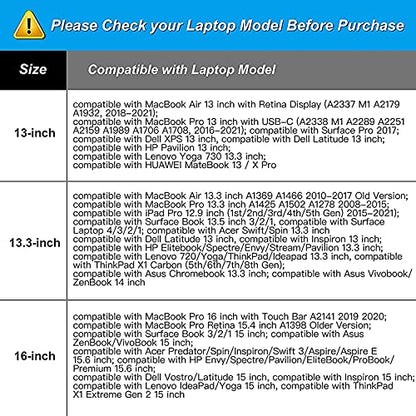 MOSISO 360 Protective Laptop Sleeve Compatible with MacBook Air/Pro, 13-13.3 inch Notebook, Compatible with MacBook Pro 14 inch 2023-2021 A2779 M2 A2442 M1, Peony Bag with Belt, Grey