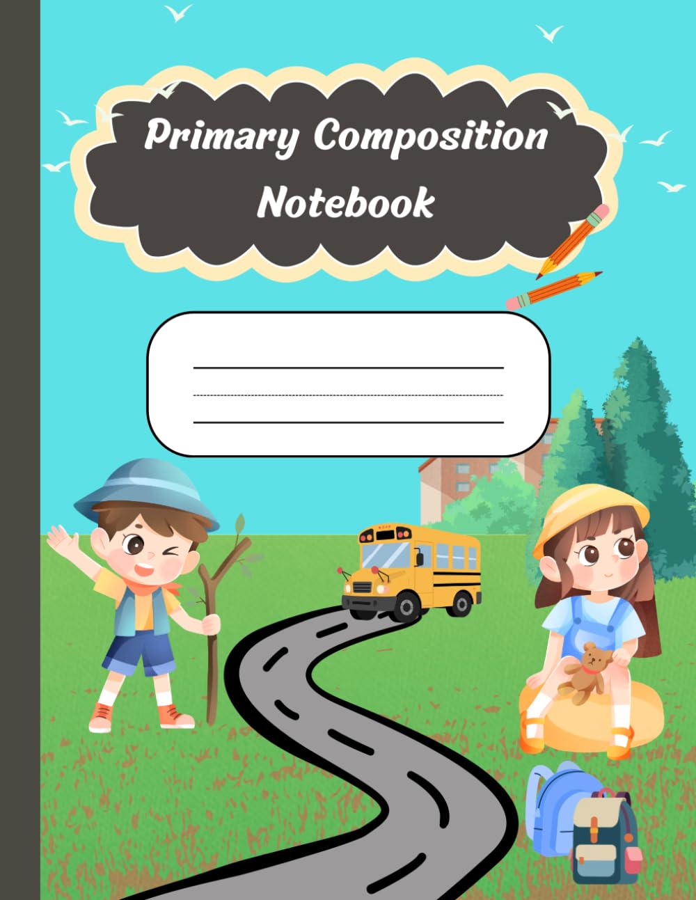 Primary Composition Notebook k-2 Little Learners: Journal Grades k-2 Dotted Midline with drawing space on top of the page Learn to Draw and Write and ... ,1st & 2nd Grade | 110 pages ,8.5x11