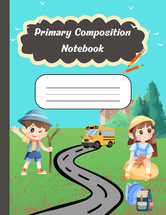 Primary Composition Notebook k-2 Little Learners: Journal Grades k-2 Dotted Midline with drawing space on top of the page Learn to Draw and Write and ... ,1st & 2nd Grade | 110 pages ,8.5x11