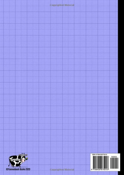 A4 Graph Paper: 100 Pages, 2mm Squares, Metric Quad Ruled Composition Notebook, Grid Paper