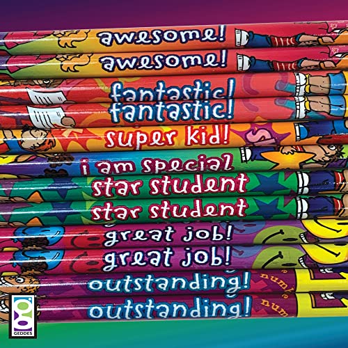 Raymond Geddes Incentive Number 2 Pencils For Kids (Pack of 144) - color: Multicolor